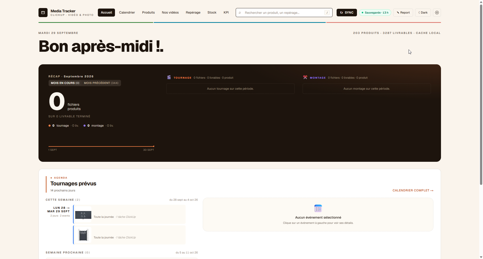 Media Products Tracker